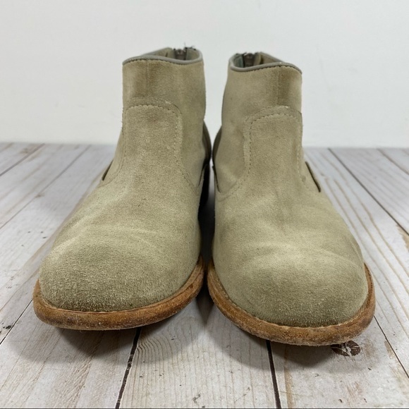 Johnston & Murphy Cream Suede Leather Ankle Boot 7.5 - Picture 2 of 15